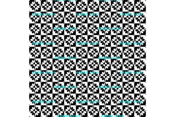Download Black &amp; White Daisy Flowers Pattern - Flowers Collection