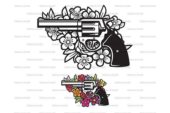 Download Revolver and Flowers - Flowers Collection