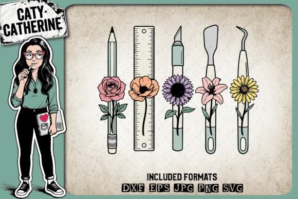 Download Floral Craft Tools Pretty Flowers - Flowers Collection
