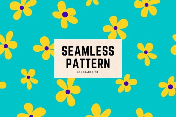 Download Spring Flowers Pattern 60s - Flowers Collection